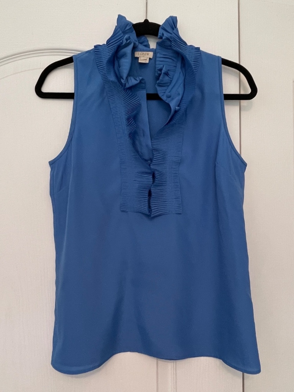 J Crew Ruffle Blouse Size 2